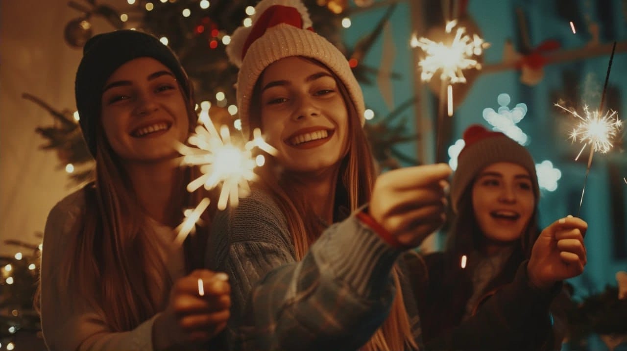 10 ideas para una fiesta navideña divertida con amigos